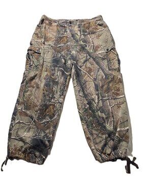 Guide Series 2XL Men's Realtree Camo Hunting Cargo Pants 55/45 Cotton Polyester